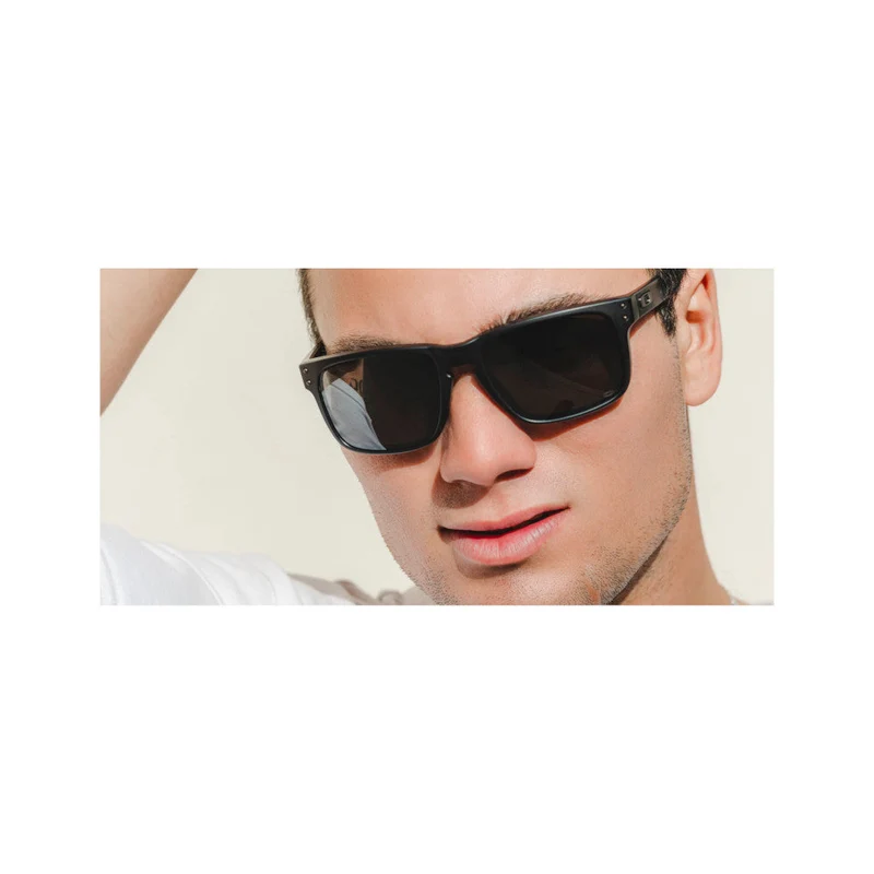 OAKLEY - Holbrook Sonnenbrille Mattschwarz, Prizm Polarisierte Gläser