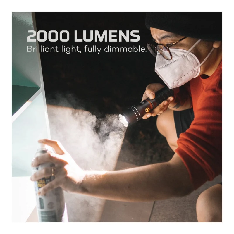 Nebo - SLYDE KING 2K wiederaufladbare Taschenlampe 2000 Lumen