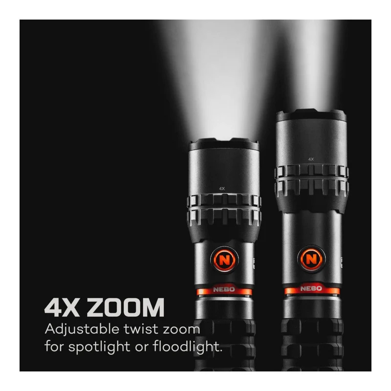 Nebo - SLYDE KING 2K wiederaufladbare Taschenlampe 2000 Lumen