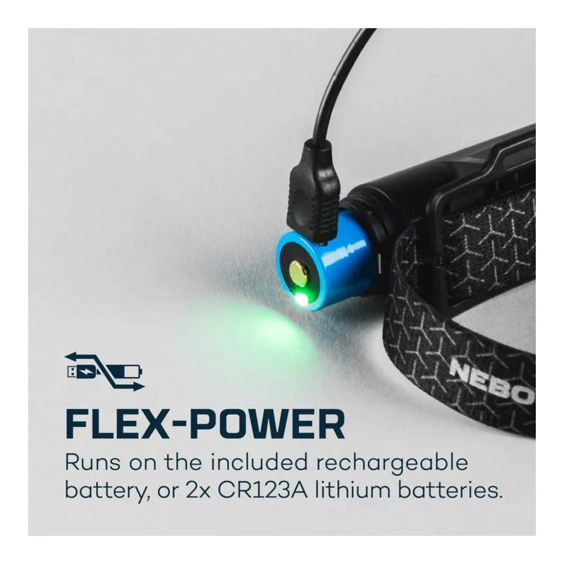 Nebo - EINSTEIN FLEX 1000 Wiederaufladbare Stirnlampe 1000 Lumen