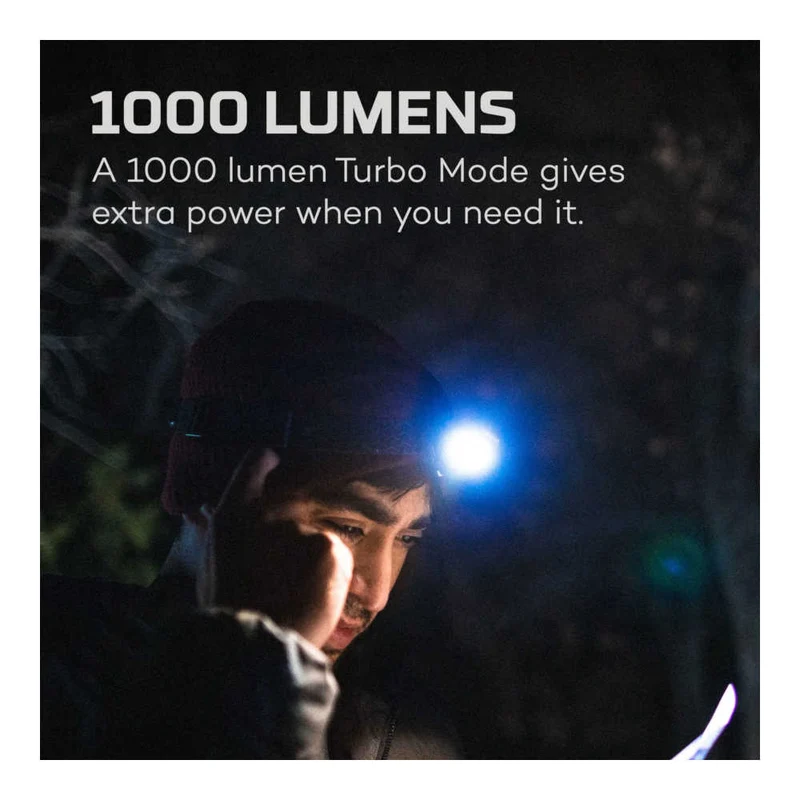 Nebo - EINSTEIN FLEX 1000 Wiederaufladbare Stirnlampe 1000 Lumen