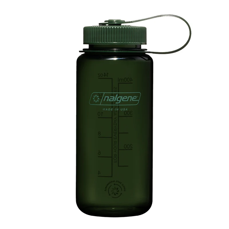 Nalgene - Wide -Sustain-Trinkflasche, 475 ml // Dunkelgrün