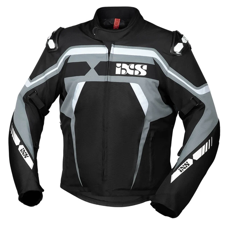 Sport Jacke RS-700-ST schwarz-grau-weiss