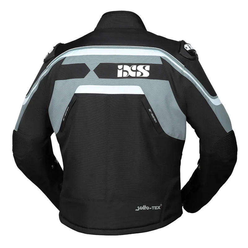 Sport Jacke RS-700-ST schwarz-grau-weiss