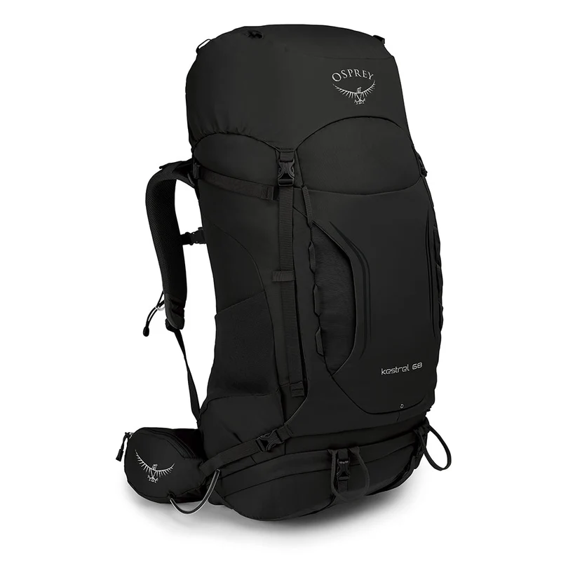 Osprey - Herren Kestrel 68L Rucksack // Schwarz