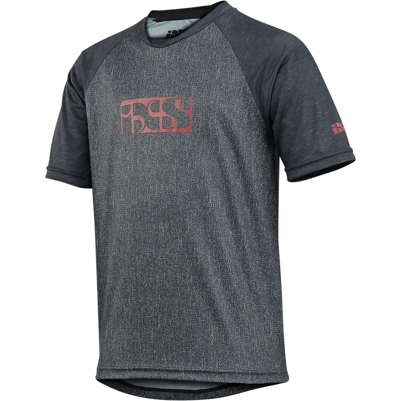 Flow Kids Jersey graphit-schwarz