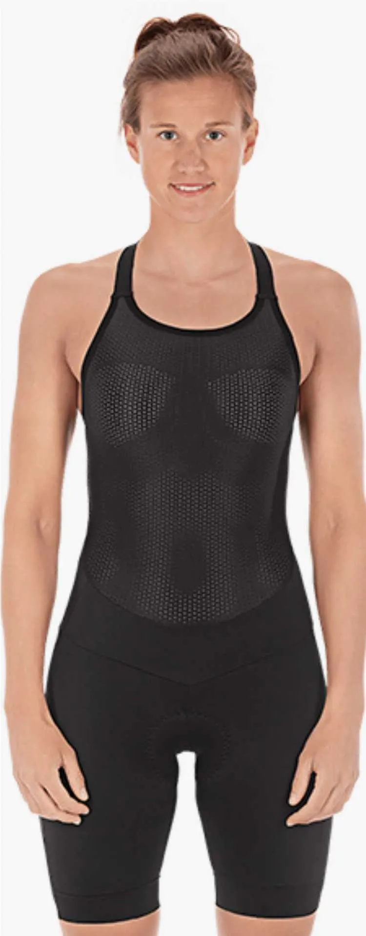 Cube BLACKLINE WS Trägerhose kurz schwarz