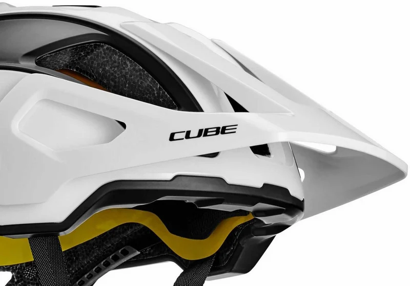 CUBE Helm STROVER white´n´black