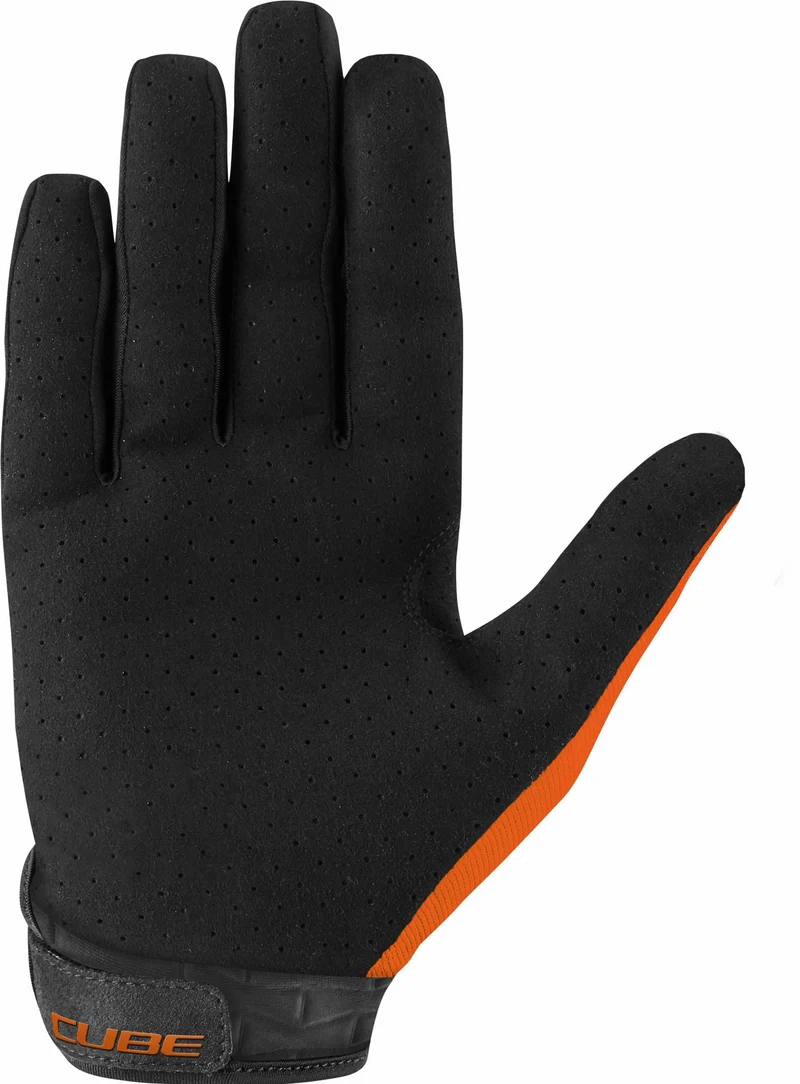 Cube Performance Junior X Actionteam Handschuhe lang black´n´orange