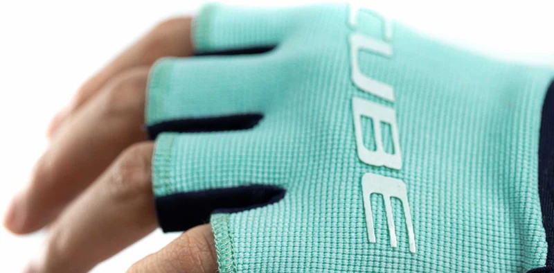 Cube Performance Junior Handschuhe kurz blue´n´mint