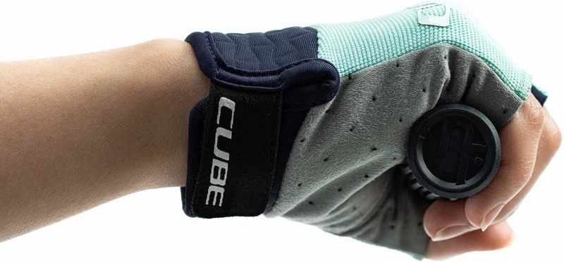 Cube Performance Junior Handschuhe kurz blue´n´mint