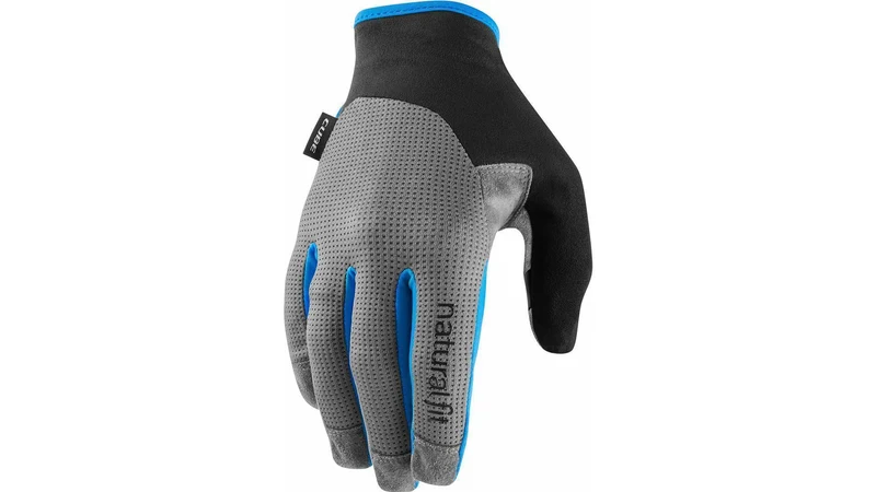 Cube X NF Handschuhe lang grey´n´blue
