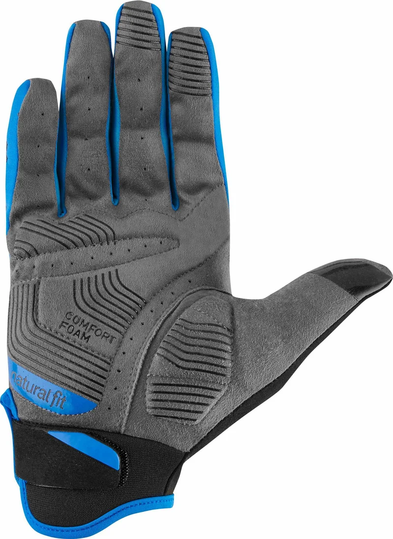 Cube X NF Handschuhe lang grey´n´blue