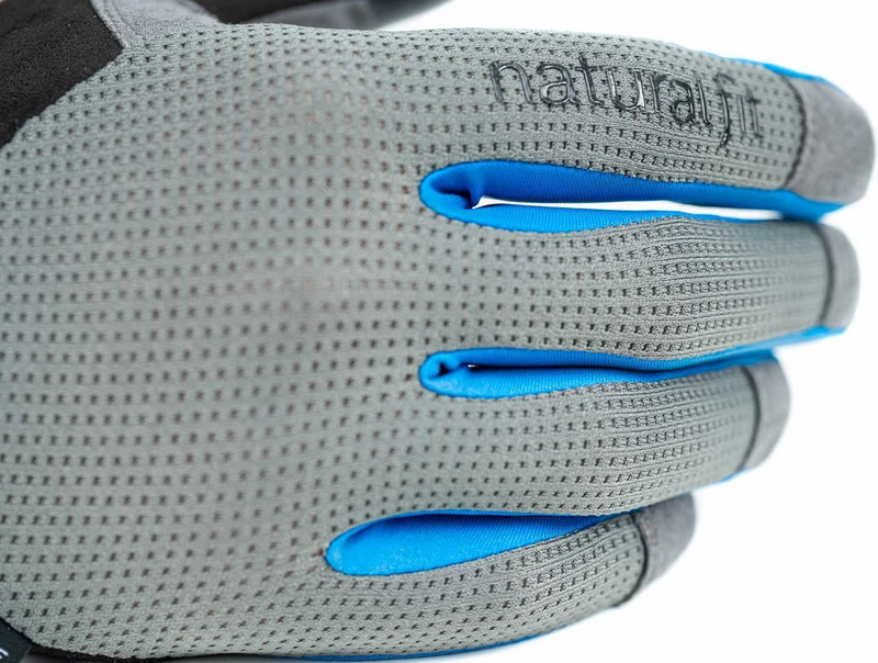 Cube X NF Handschuhe lang grey´n´blue