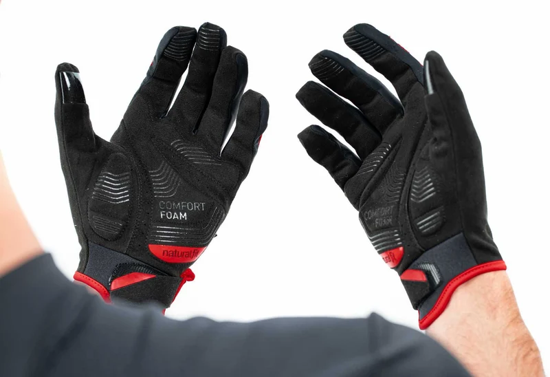 Cube X NF Handschuhe lang black´n´red