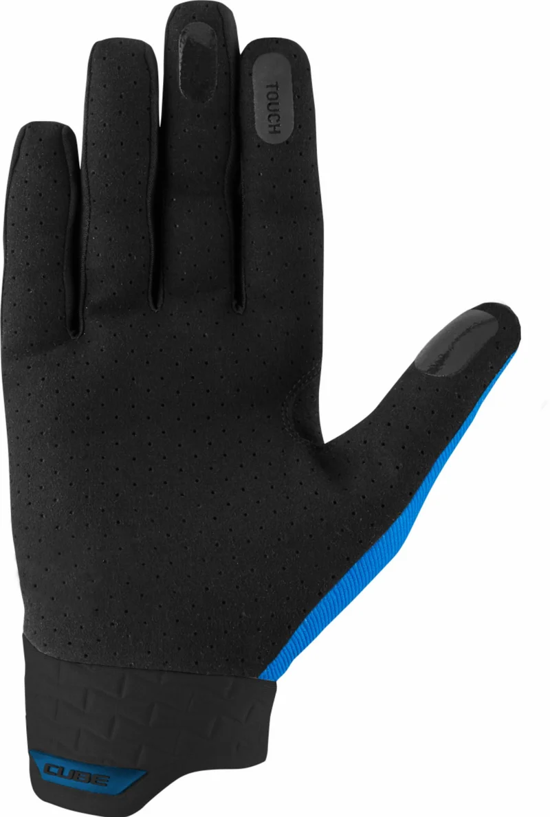 Cube Performance Handschuhe lang blue