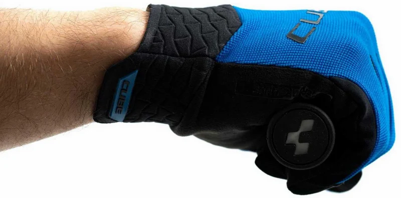 Cube Performance Handschuhe lang blue