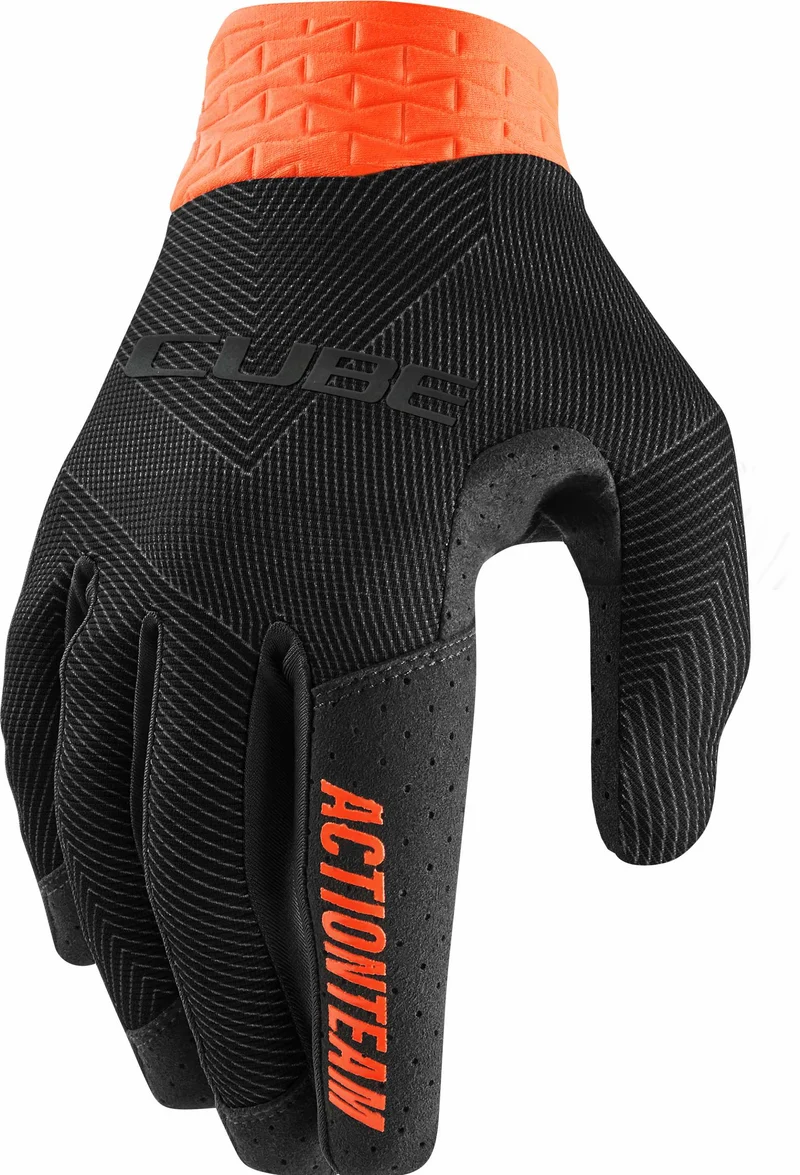 Cube Performance Handschuhe lang X Actionteam black´n´orange