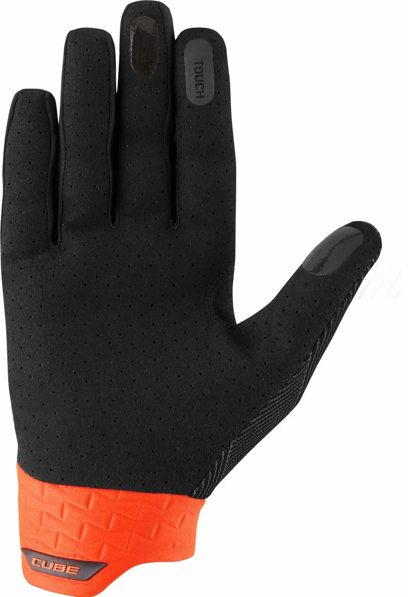 Cube Performance Handschuhe lang X Actionteam black´n´orange