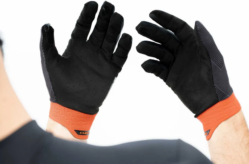 Cube Performance Handschuhe lang X Actionteam black´n´orange