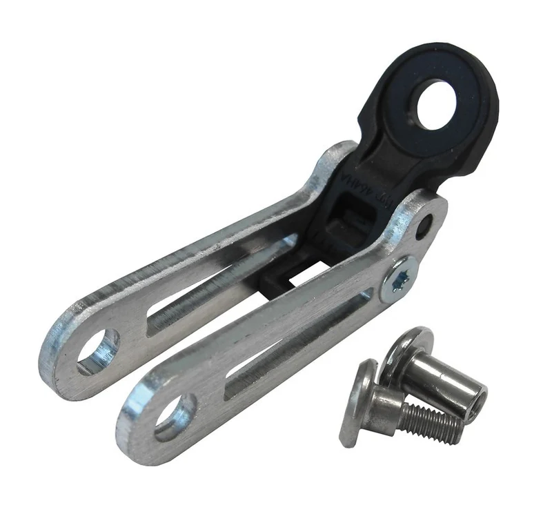 Busch & Müller Scheinwerfer-Halter Alu b&m silber für Gabelmontage