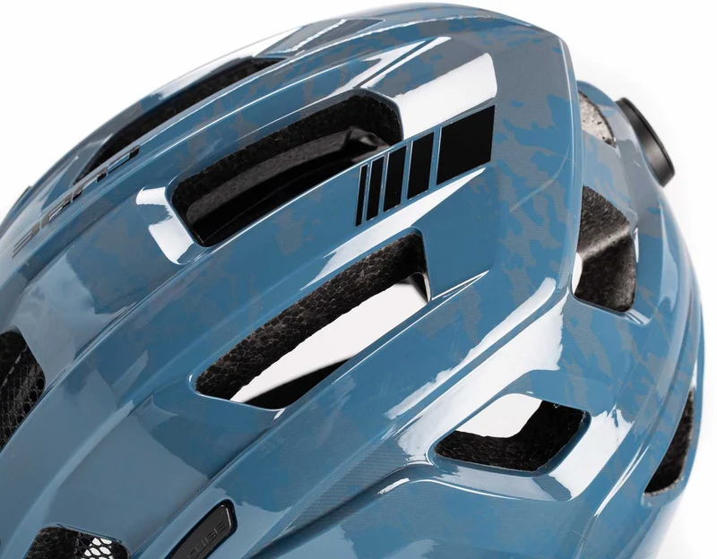 B-Ware - Cube Helm STEEP glossy blue (Gebrauchtware)