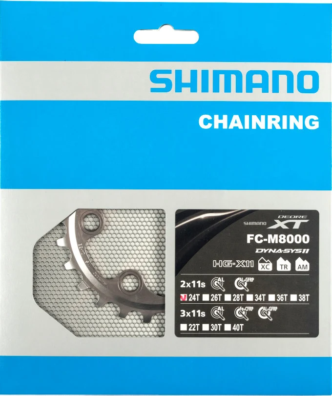 Shimano Deore XT FC-M8000 Kettenblatt 2-fach