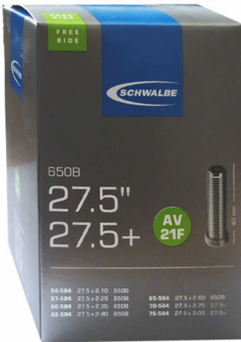Schwalbe Nr.21F Schlauch 27,5'' plus