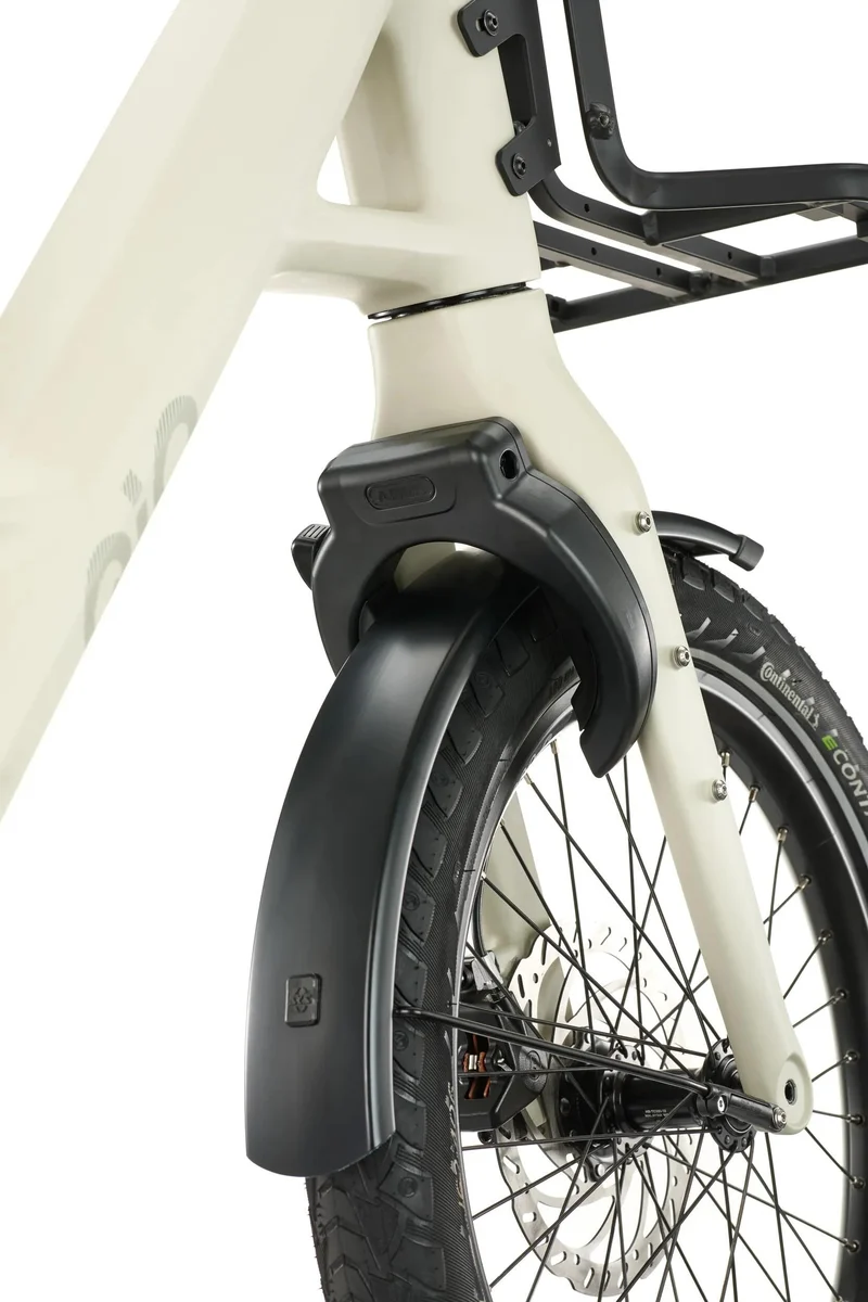 QiO Frame Lock Schlossset "R" - abziehbarer Schlüssel schwarz