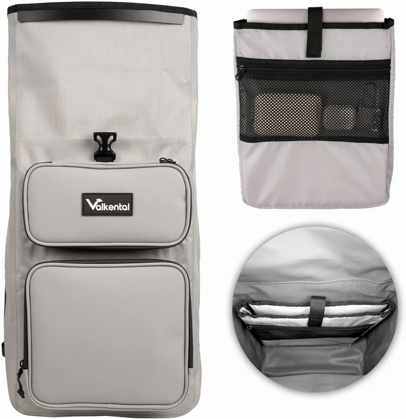 Valkental UrbanX 2.0 2in1 Fahrradtasche & Rucksack für die Stadt 28 L