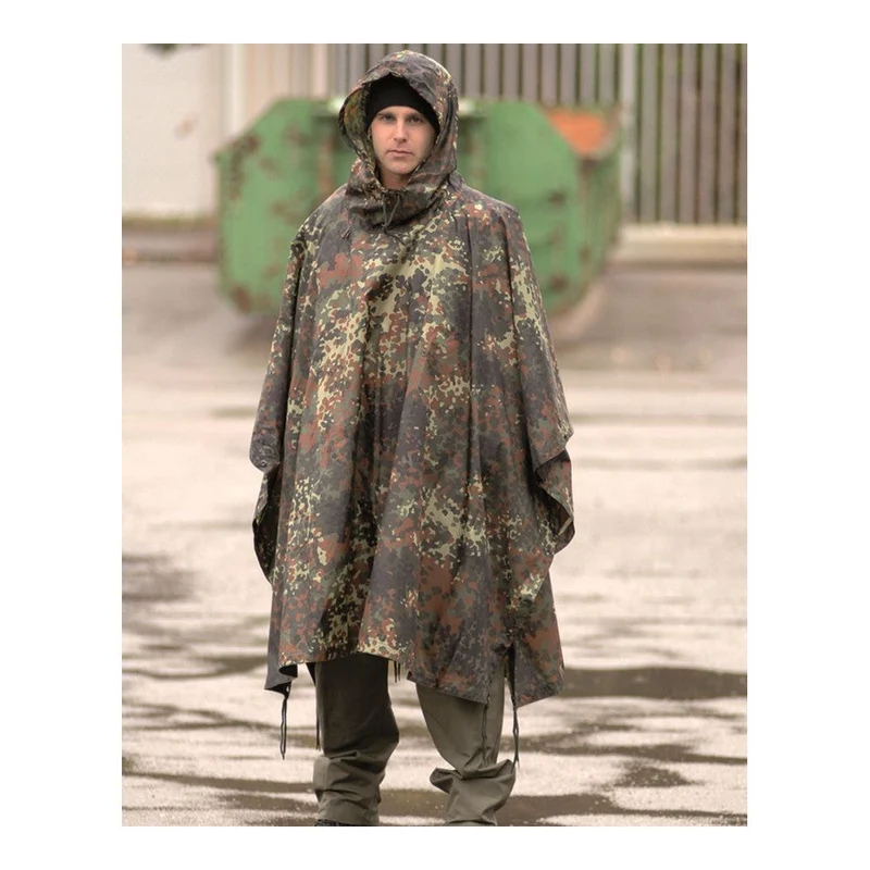 Mil-Tec - Ripstop Regenschutz // Flecktarn