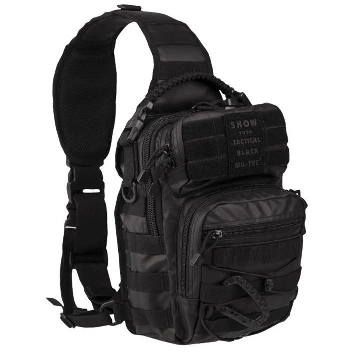 Mil-Tec - One Strap Assault Pack Small Tactical // Schwarz