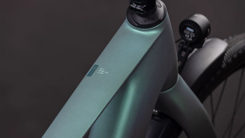 Cube Kathmandu Hybrid C:62 SLT 400 Wh X E-Bike Diamant 28" seafoam´n´chrome