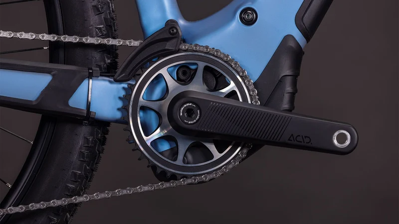 Cube Reaction Hybrid SLT 800 Wh E-Bike Hardtail Diamant hazeblue´n´fume