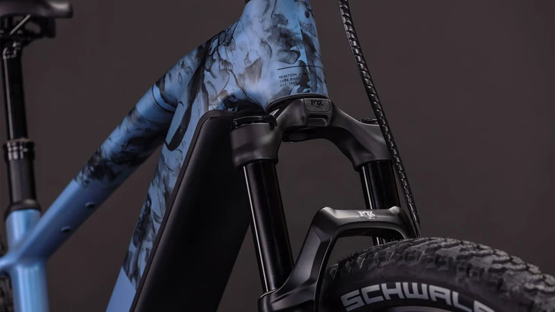 Cube Reaction Hybrid SLT 800 Wh E-Bike Hardtail Diamant hazeblue´n´fume