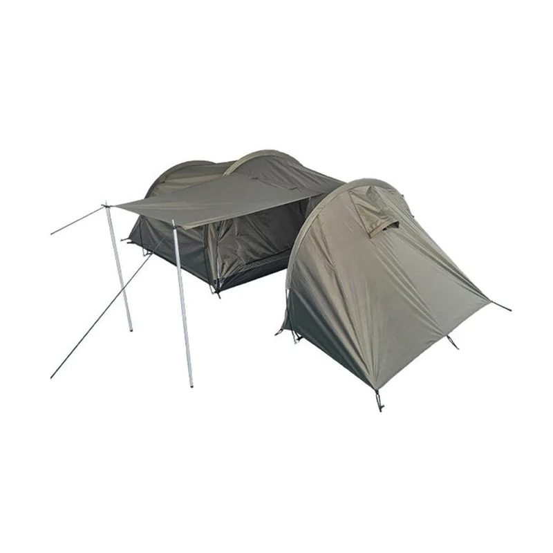 Mil-Tec - 2-Mann-Zelt Plus Stauraum
