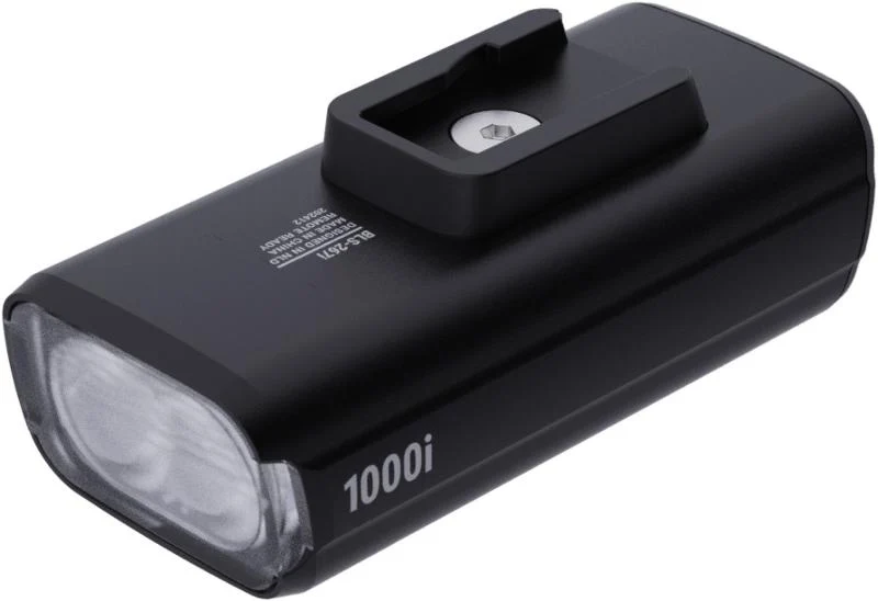 BBB Akku Frontlicht NanoStrike 1000i BLS-267i inkl. Halter und kabellose Fernbedienung, schwarz