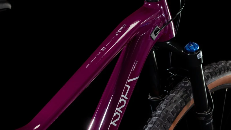 Cube Stereo One22 Race MTB-Fully wine´n´grey
