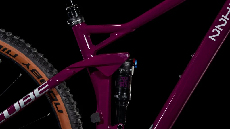 Cube Stereo One22 Race MTB-Fully wine´n´grey