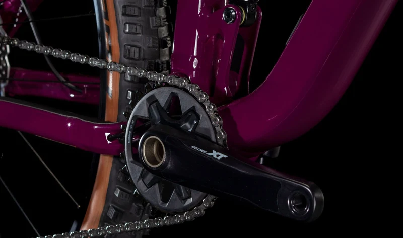 Cube Stereo One22 Race MTB-Fully wine´n´grey
