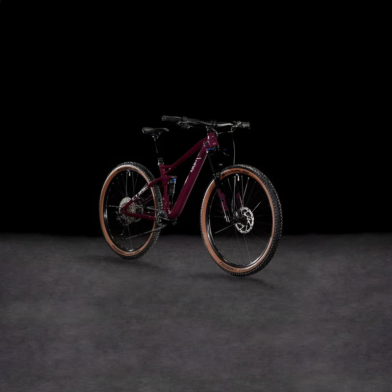 Cube Stereo One22 Race MTB-Fully wine´n´grey