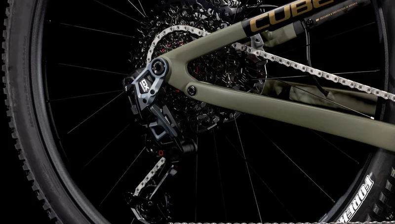 Cube AMS One11 C:68X TM MTB-Fully 29" dustyolive´n´gold
