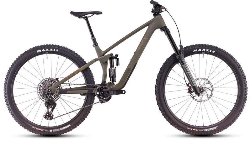 Cube Stereo One77 C:68X TM MTB-Fully 29" dustyolive´n´gold
