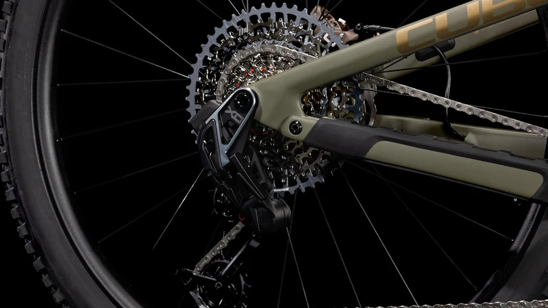 Cube Stereo One77 C:68X TM MTB-Fully 29" dustyolive´n´gold