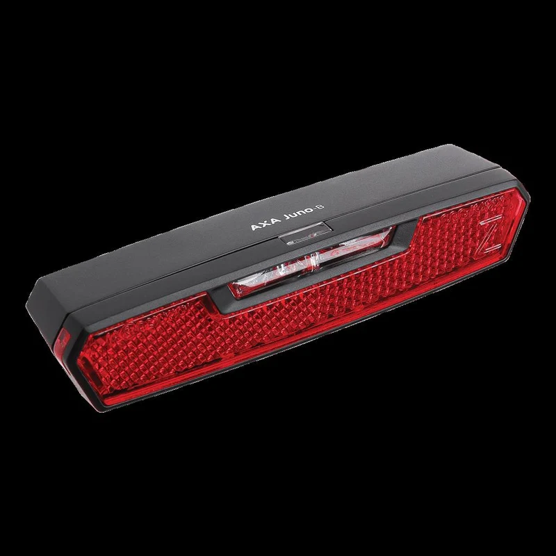 AXA Auto Off, Gepäckträgerbefestigung 50mm LED-Batterie-Rücklicht AXA Juno Battery