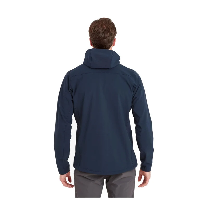 Montane - Krypton Softshell-Hoodie für Herren // Eclipse Blue