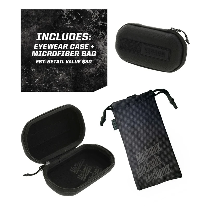 Mechanix Wear - Typ-X-Brille (Klarglas)