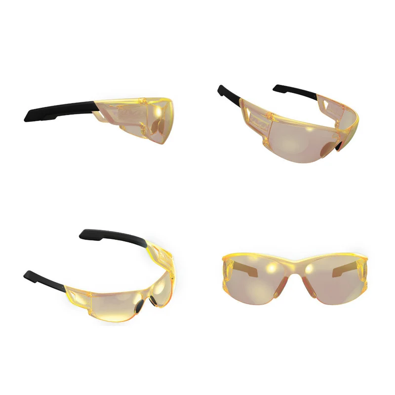 Mechanix Wear - Braune Gläser vom Typ N (gelbes Glas)