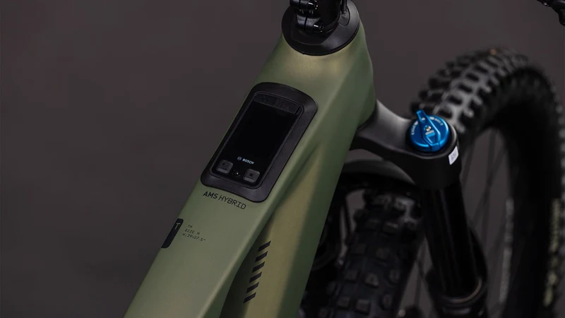 Cube AMS Hybrid 177 C:62 TM 600 Wh X E-Bike Fully 29" reedgreen´n´matrix