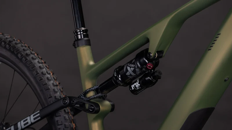 Cube AMS Hybrid One44 C:68X TM 400 Wh X E-Bike Fully 29" reedgreen´n´matrix